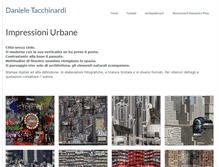 Tablet Screenshot of danieletacchinardi.com